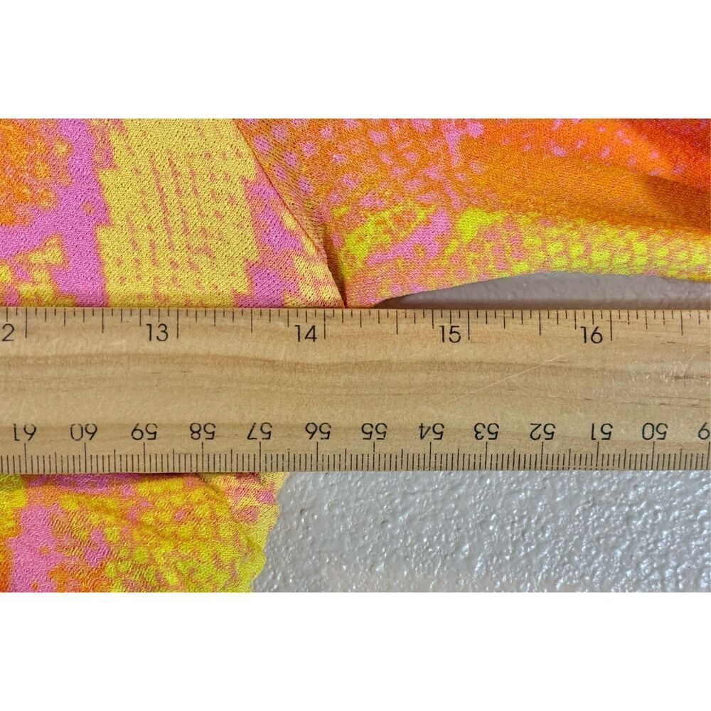 NWOT Naked Wardrobe Cinched Long Sleeve Bright Bodycon Sexy Mini Dress Small - Picture 11 of 11